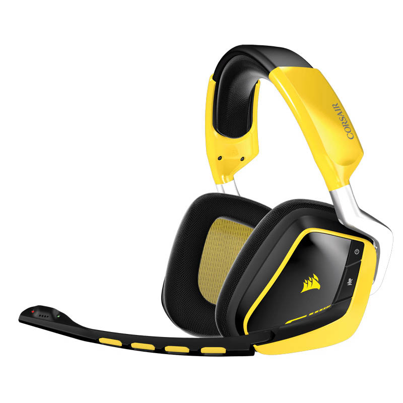 CORSAIR VOID Wireless Dolby 7.1 RGB Gaming Headset - Special Edition Yellowjacket 1